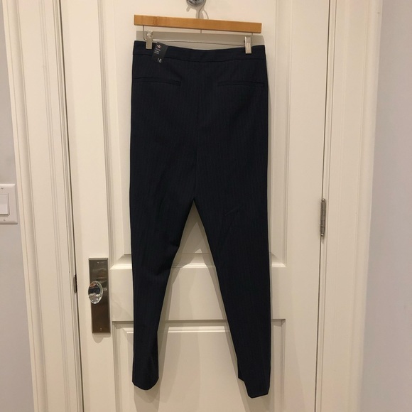 Willow & Thread Navy Striped Pants NWT - Picture 3 of 10
